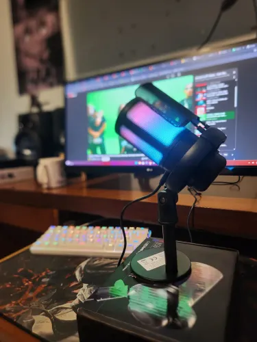 Microfone USB ME6S RGB