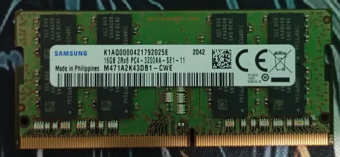 MEMÓRIA RAM 16gb DDR4