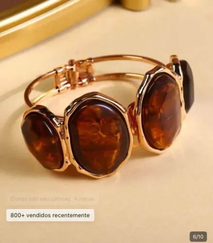 Bracelete marrom