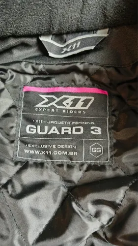 Jaqueta moto feminina X11 Guard3 GG