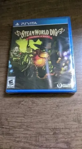 Jogo Psvita Steamworld Dig Limited Run Ps Vita Lacrado