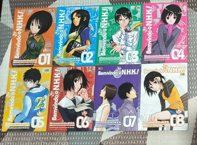Bem-vindo à N.H.K. - Mangá completo em 8 volumes