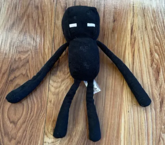 Pelucia Enderman Minecraft importado (desapego)