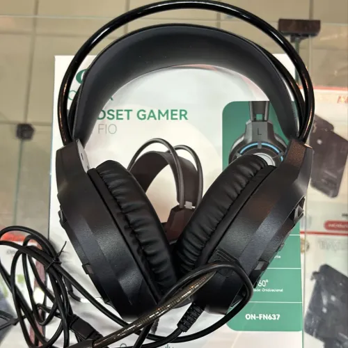 HEADSET GAMER COM FIO