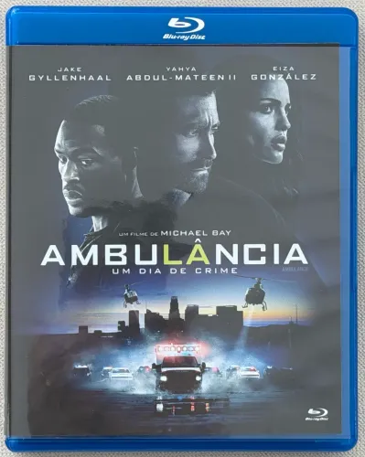 BLU-RAY AMBULÂNCIA - UM DIA DE CRIME (ORIGINAL)