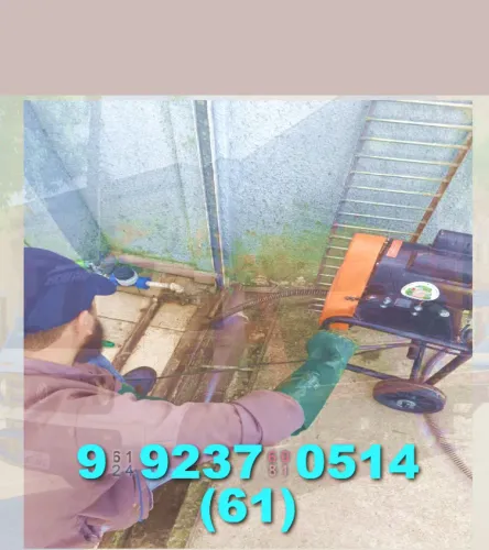 Desentupidora com qualidade! Rápido e seguro para sua casa! Chame agora!