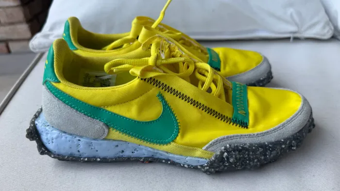 Vendo NIKE Waffle Racer Crater Yellow Green CT 1983 701