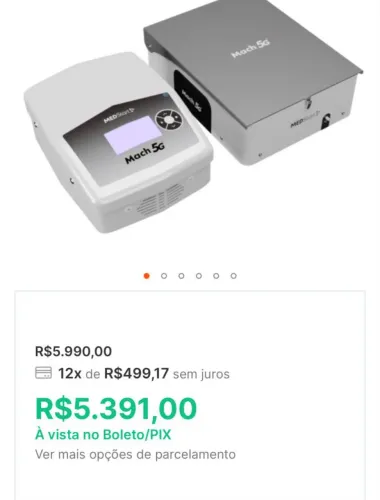 Vendo autoclave mach 5G 