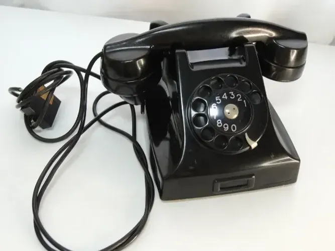 Telefone Ericsson Vintage preto