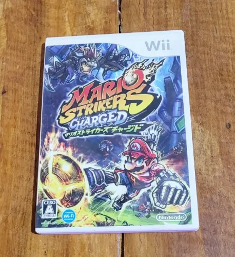 Jogo Mario Strikers Charged Original Japones Nintendo Wii CIB