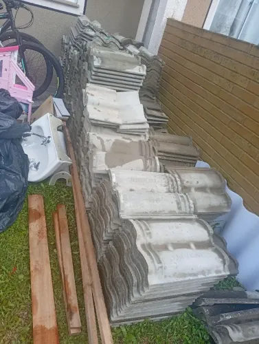 Telhas de concreto 