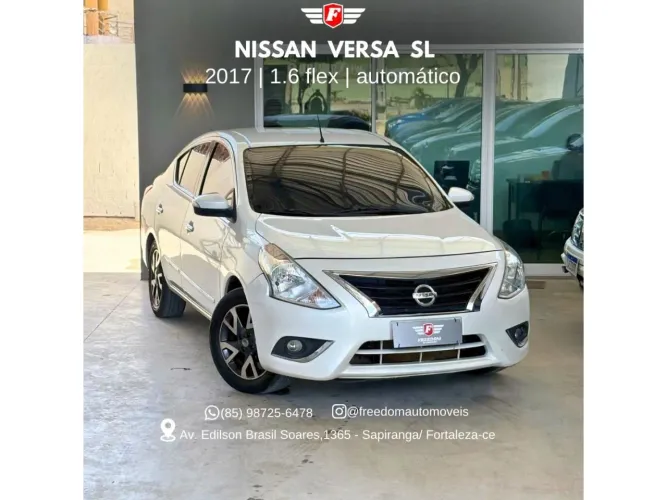 Nissan Versa Unique 1.6 16V Flexstart 4P Aut. 2017