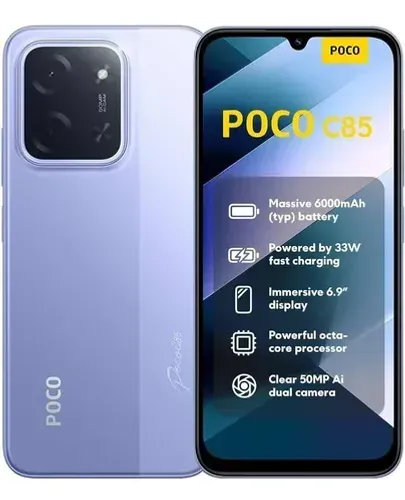 POCO C85 256GB/8GB RAM -1 ANO DE GARANTIA