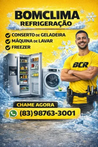 Serviço de geladeira e máquina de lavar roupa 