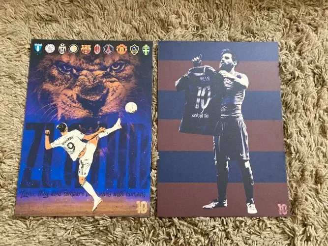 Placas Decorativas de Futebol