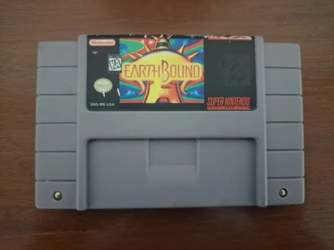 Earthbound SNES Repro Salvando Em Português FAÇO OLX PAY