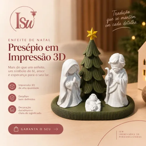 Presépio decorativo - Natal