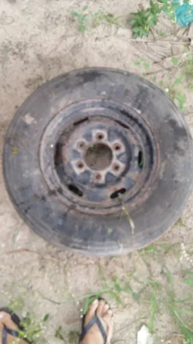 Step Aro com pneu Kia diesel 6 furos ferro