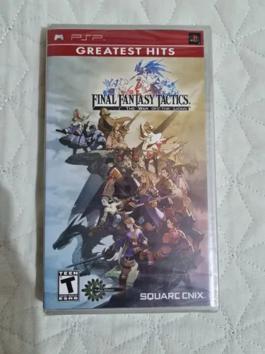 Final Fantasy Tactics PSP Novo Lacrado Greatest Hits