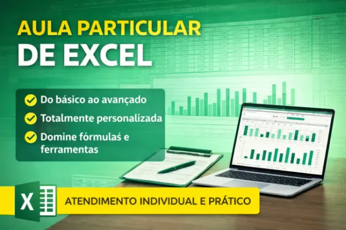 Aula particular de Excel