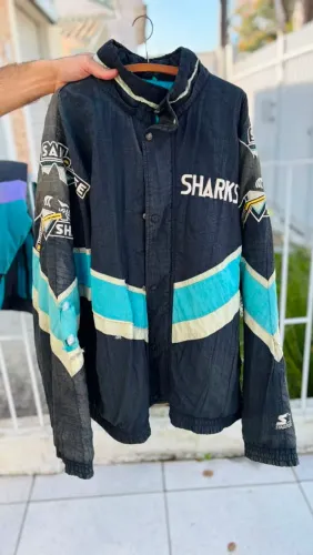 Jaqueta Sharks Starter Vintage