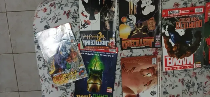 revistas de quadrinhos marvel