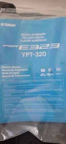 Vendo ? teclado yamaha novo zerado PSR E323 YPT320