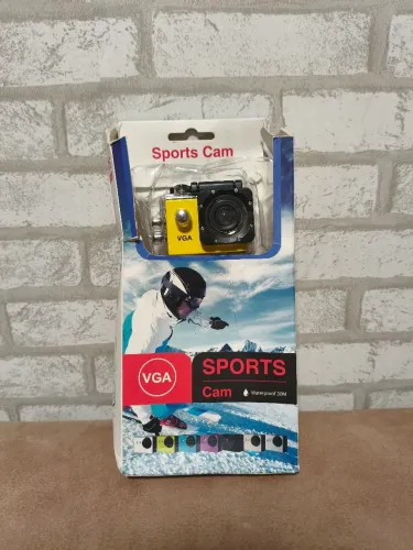 Sports Cam VGA - CÂMERA AMARELA