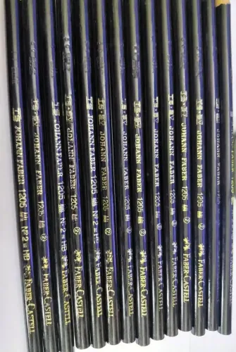 Lápis raro/antigo anos 80 Johann Faber ( Faber Castell ) valor unitário