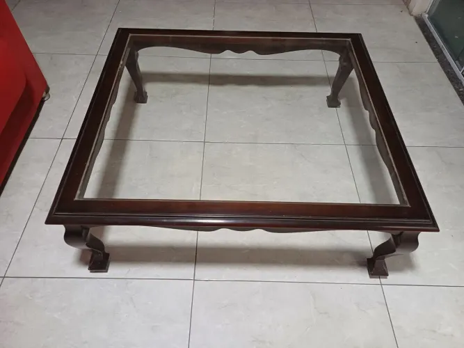 Vendo mesa de centro estilo colonial