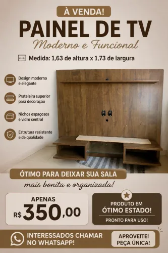 Painel de TV a