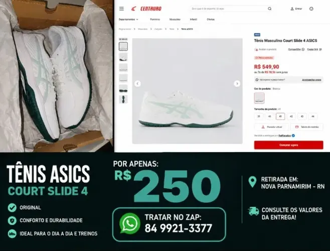 Novo, apenas venda!