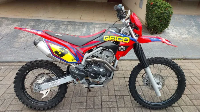 CRF 250F COMANDO E MAPA PREPARADO 2023