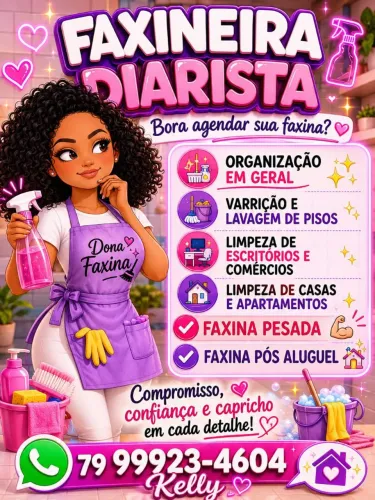 Faxineira diarista