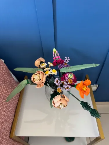 LEGO Buquê de Flores; Kit de Construção (756 peças) - Usado / Completo