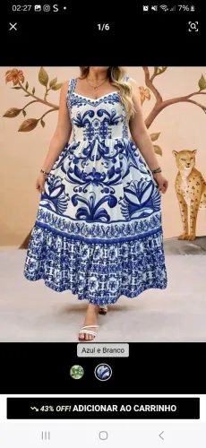 Vestido plus size