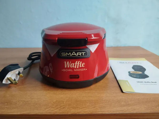 máquina de waffle smart waffle bowl swb7000