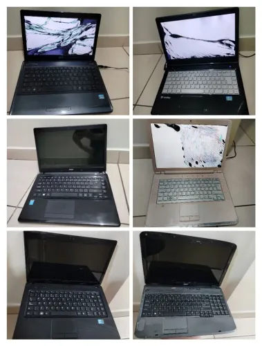 6 notebooks 350 Reais 