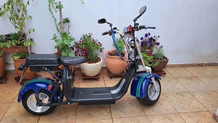 Scooter elétrica MS eletric i/muodou E-HD chemper 02 com duas baterias 