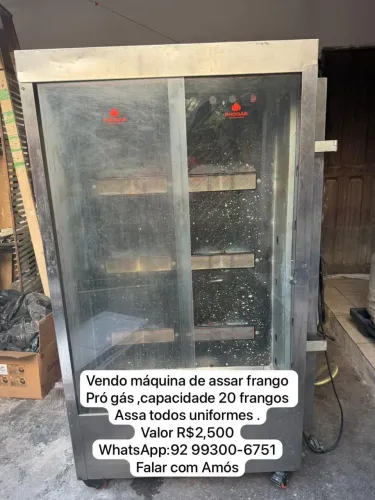 Máquina de assar frango 
