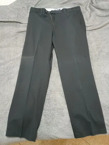 Calça de Sarja Masculina Preta Náutica