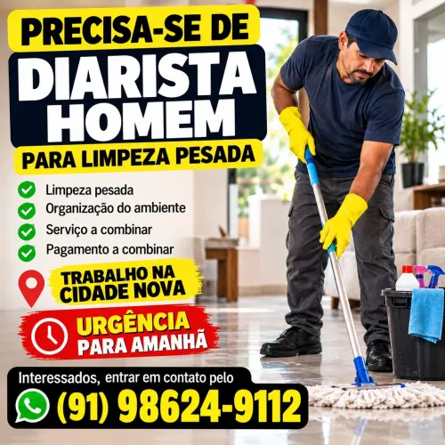 Diarista Homem