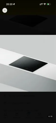 Cooktop De Indução Electrolux IE6LP 4 Zonas Powerboost cor Preto