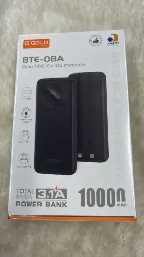 MEGA PROMOÇÃO Carregador Portátil 10000 mAh Power Bank