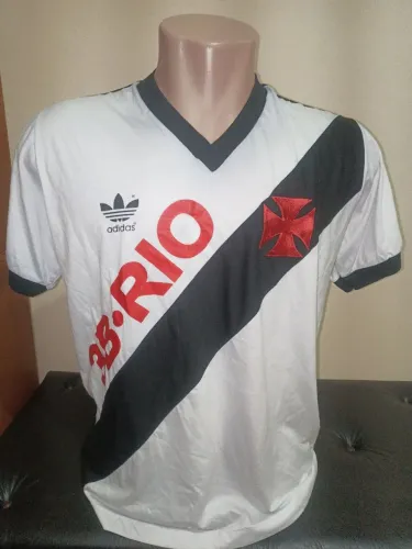 Camisa Vasco RETRÔ branca 3B-RIO