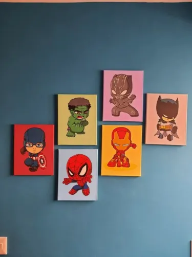 Quadrinhos Decorativos Personalizados 10x13cm - Qualquer Arte! (Manaus)