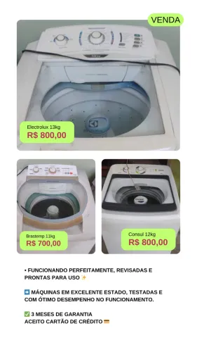 Máquina de lavar