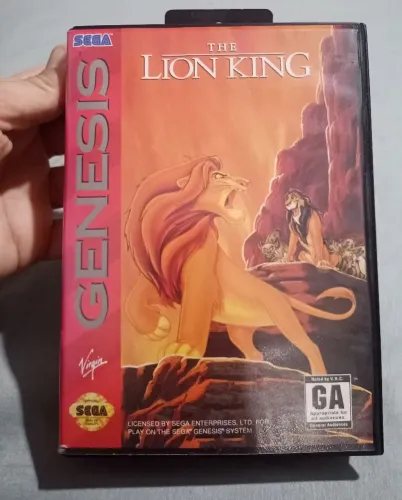 Rei leão Lion king CIv mega drive sega genesis.