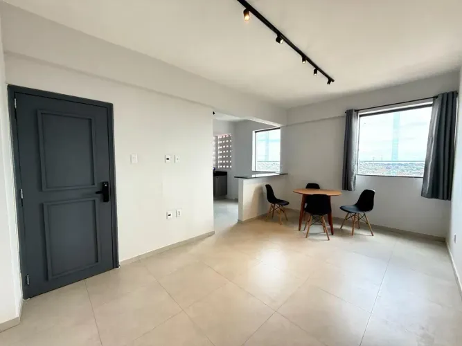 Vendo Apartamento Mobiliado no Ed. Jarbas Pereira 65m2 2/4
