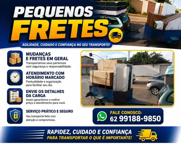 Frete pequemos 